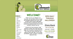 Desktop Screenshot of colemansproduce.com